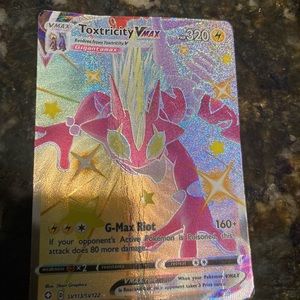 Pokémon vmax rainbow card gmax riot, my 6 YO